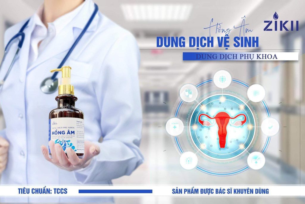 Hồng Âm - Dung Dịch Vệ Sinh Phụ Khoa Dịu Nhẹ Cho Phái Đẹp